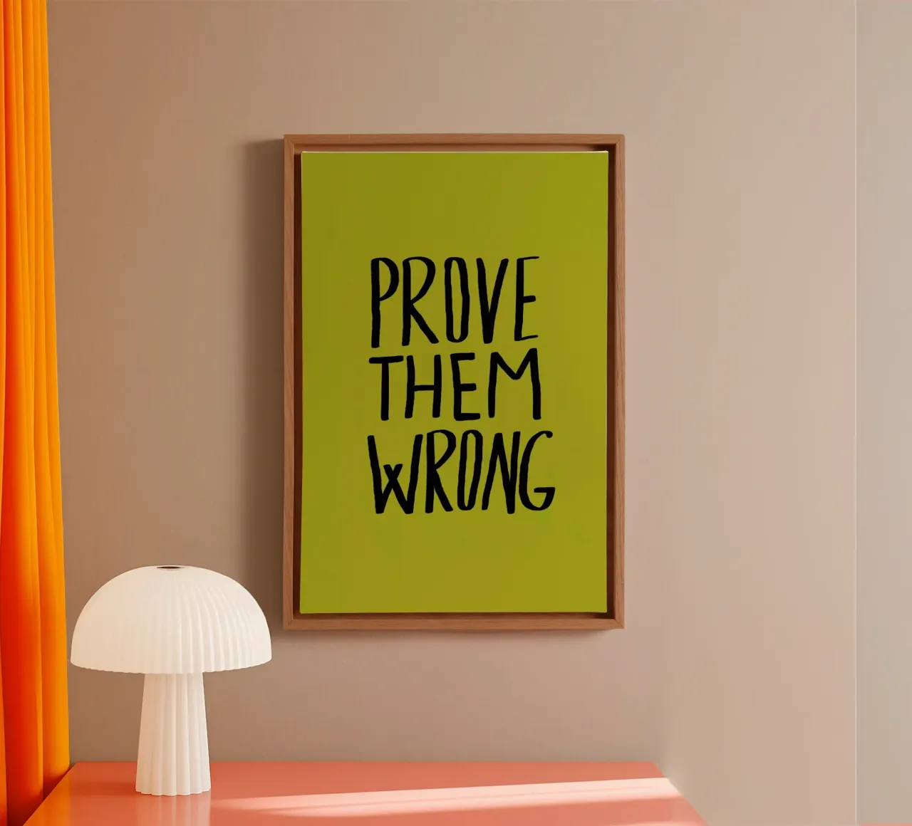 Prove Them Wrong tela da Leah Flores