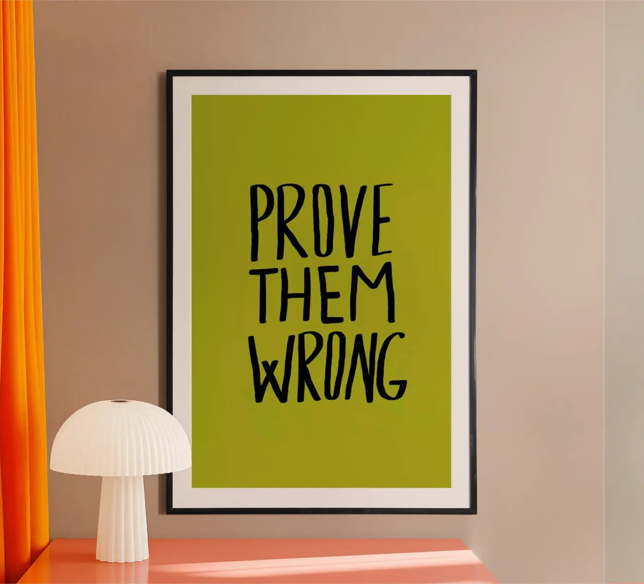 Prove Them Wrong carta hahnemühle da Leah Flores
