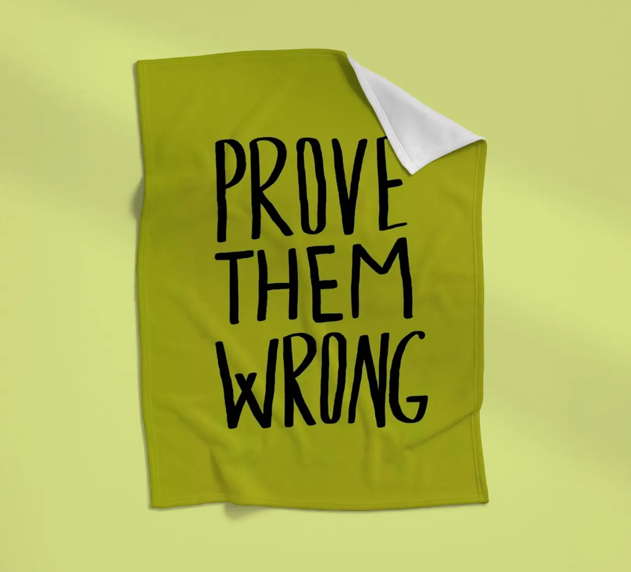 Prove Them Wrong coperta in pile da Leah Flores