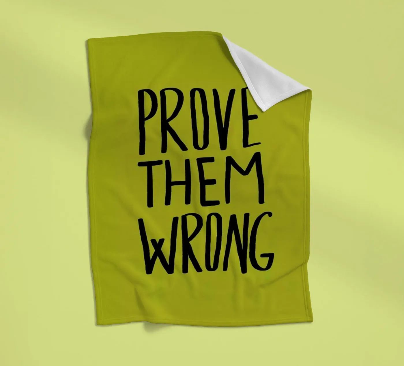 Prove Them Wrong Fleecedecke von Leah Flores