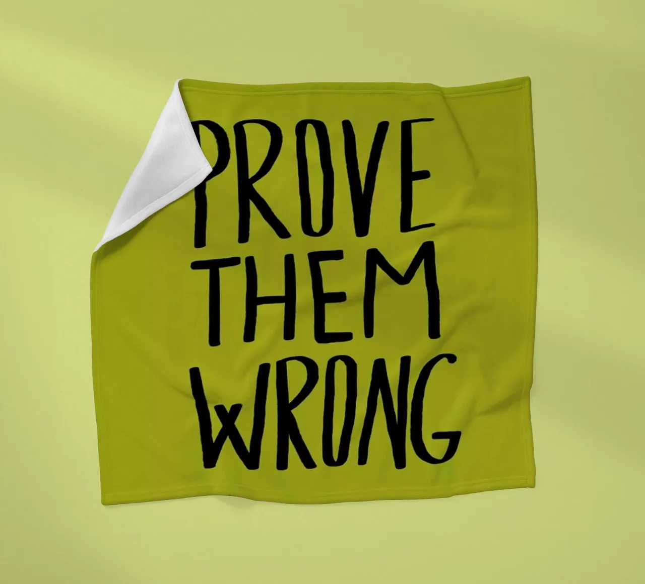 Prove Them Wrong coperta in pile da Leah Flores