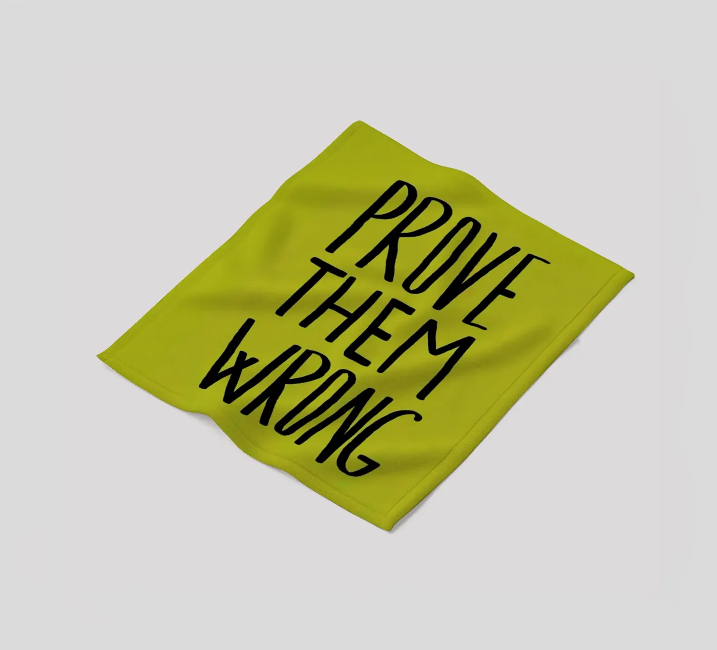 Prove Them Wrong Fleecedecke von Leah Flores