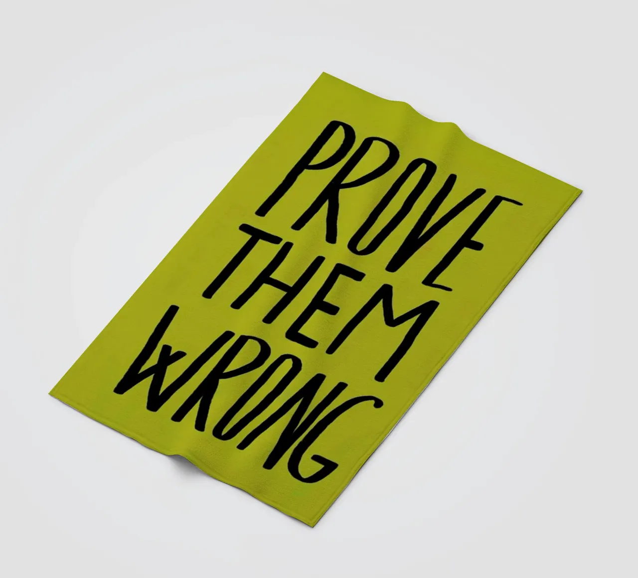 Prove Them Wrong coperta in pile da Leah Flores