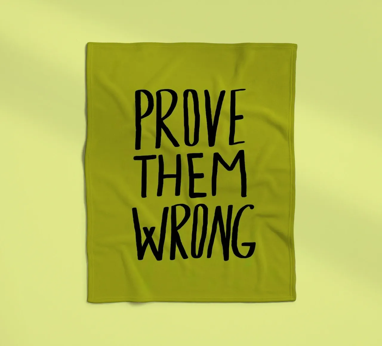 Prove Them Wrong coperta in pile da Leah Flores