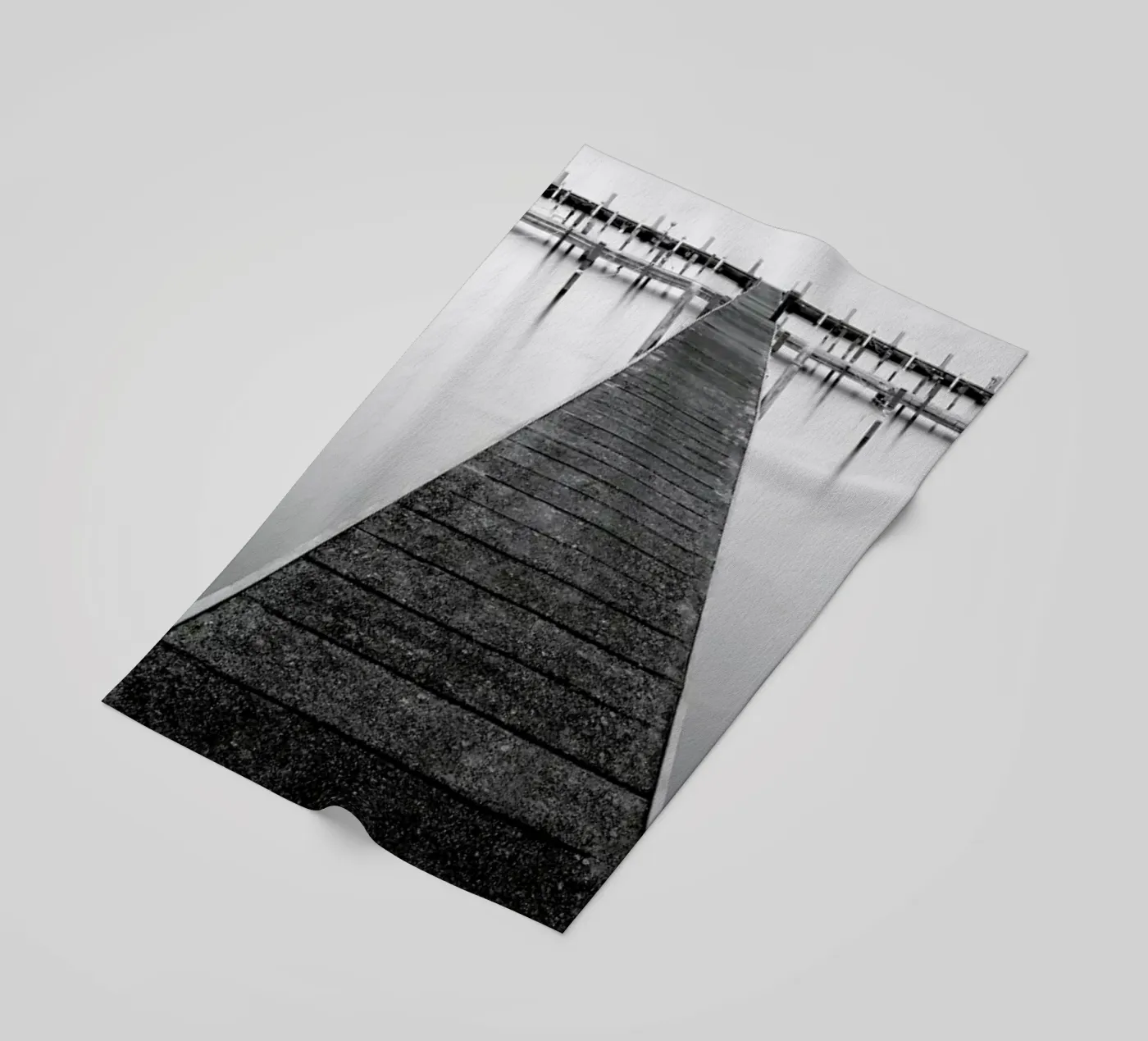 Empty Berlin strandhanddoek van Håggard Photography | Ronny Behnert