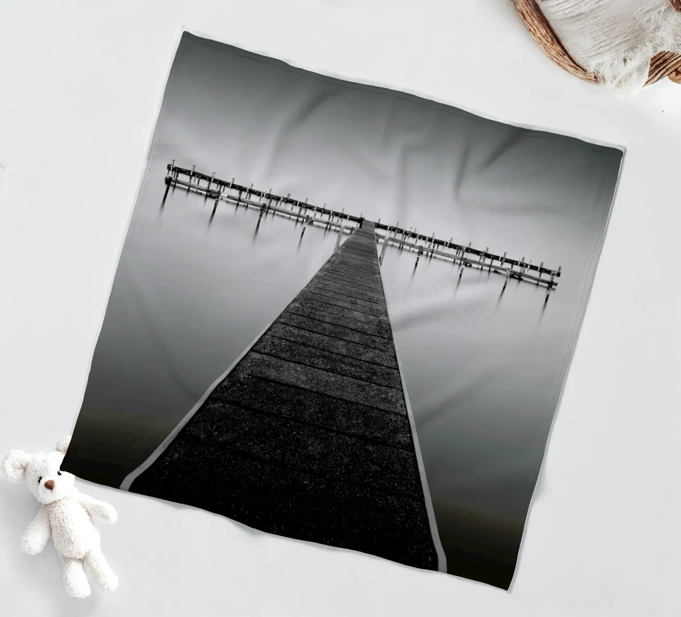 Empty Berlin Fleecedecke von Håggard Photography | Ronny Behnert