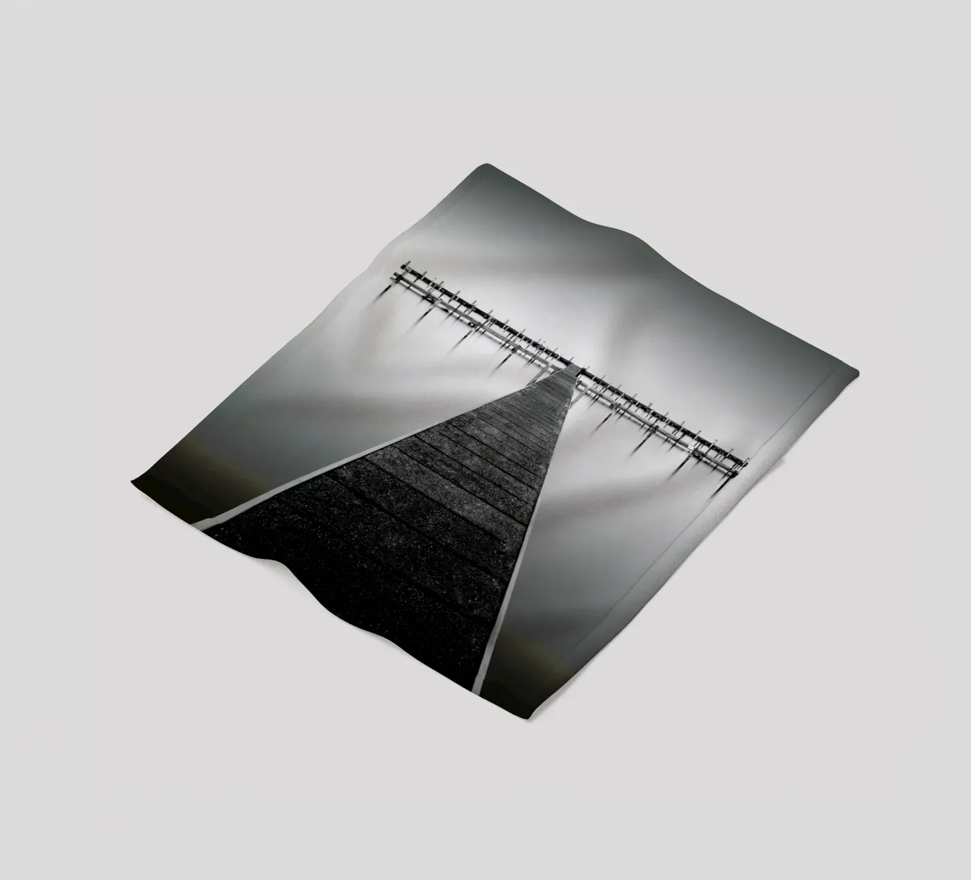 Empty Berlin Fleecedecke von Håggard Photography | Ronny Behnert