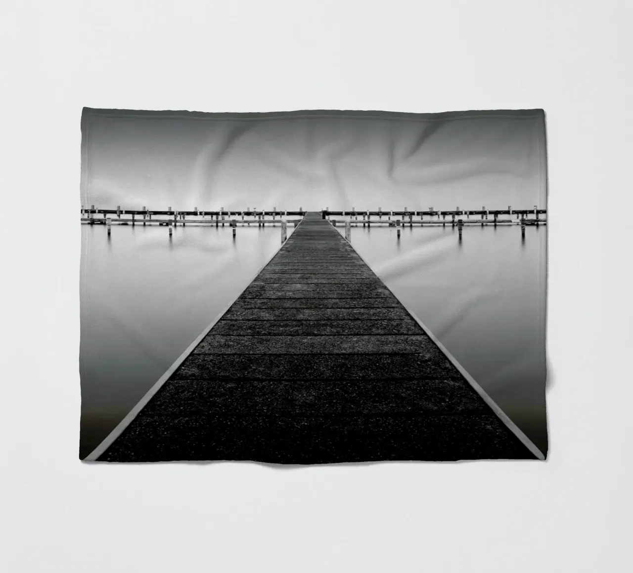 Empty Berlin Fleecedecke von Håggard Photography | Ronny Behnert