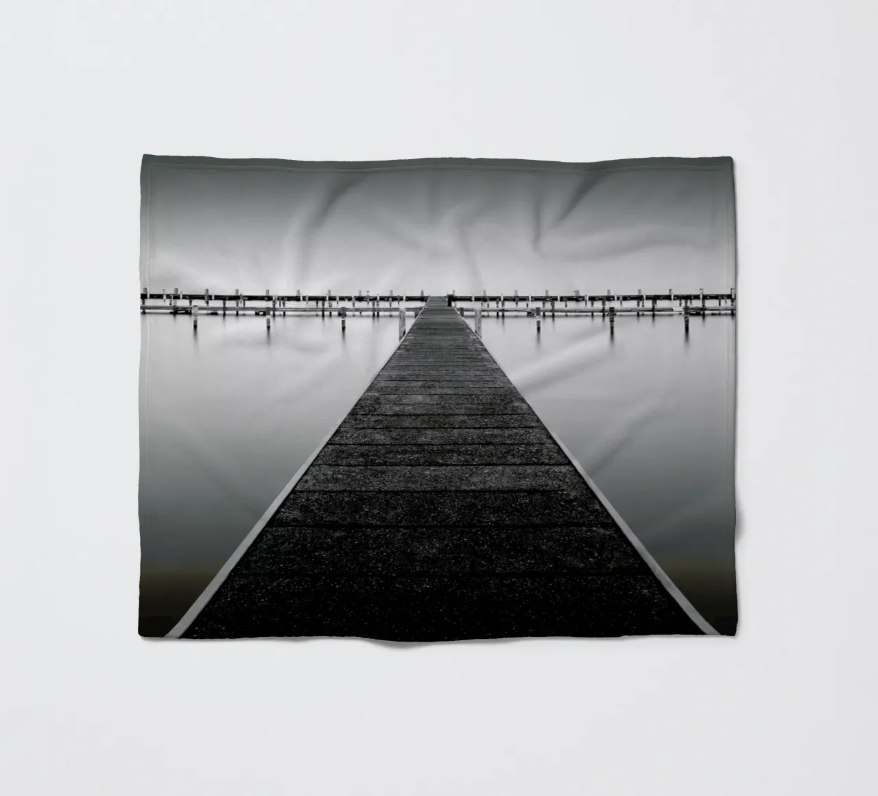 Empty Berlin Fleecedecke von Håggard Photography | Ronny Behnert