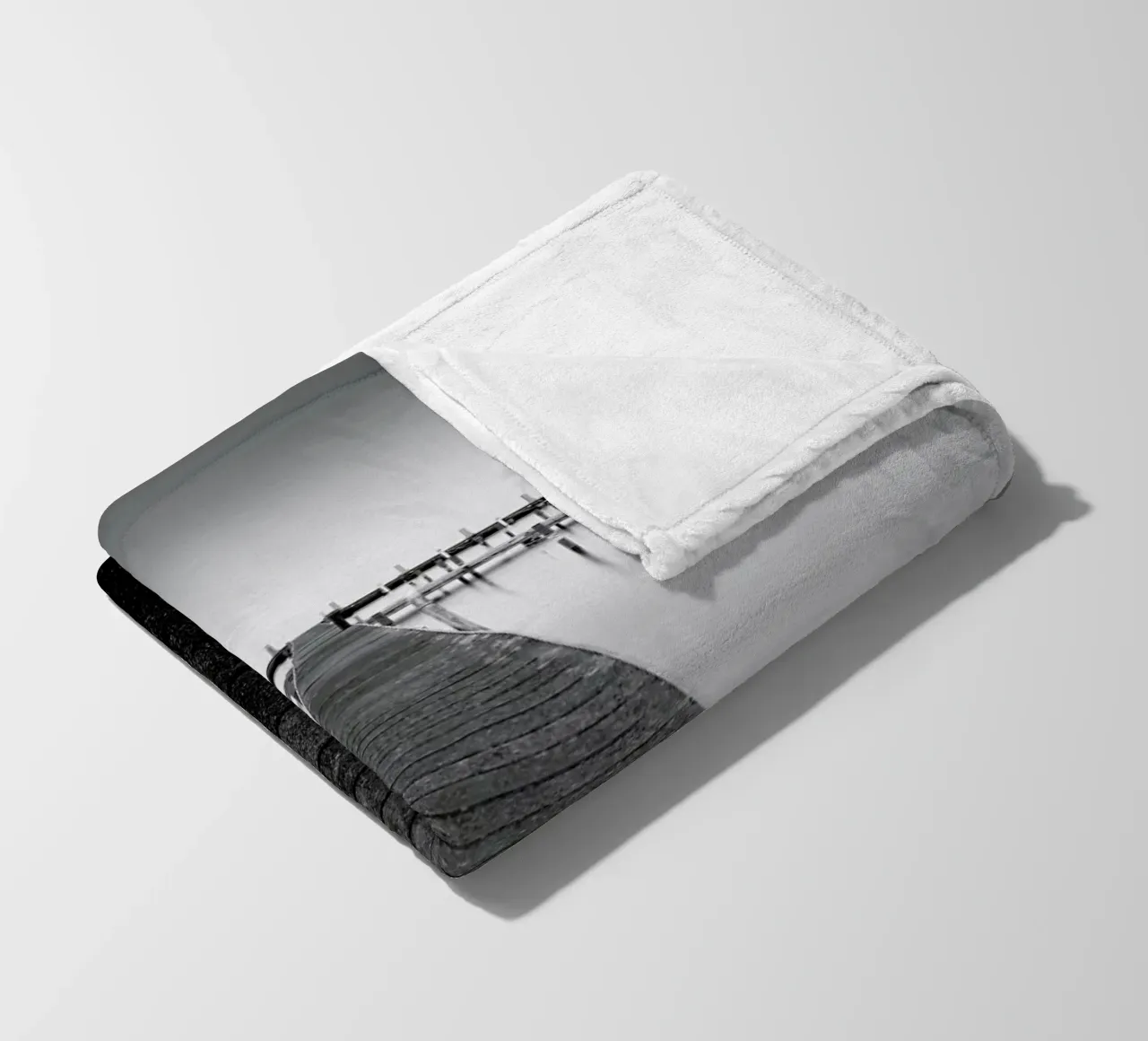 Empty Berlin Fleecedecke von Håggard Photography | Ronny Behnert