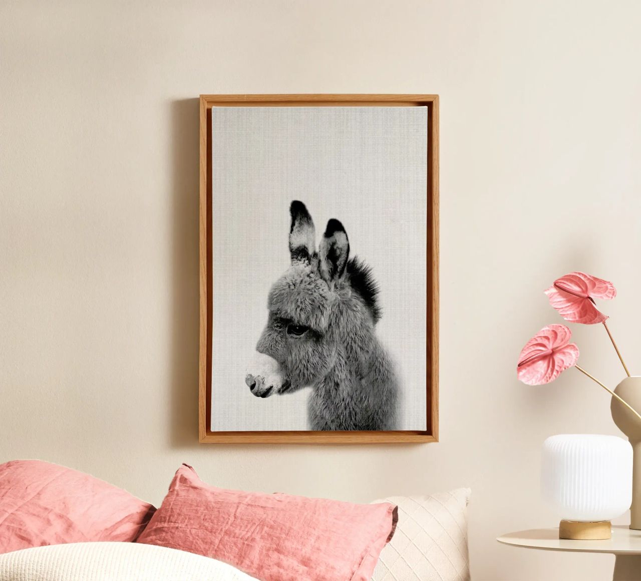 Print 64 canvas van Lila x Lola