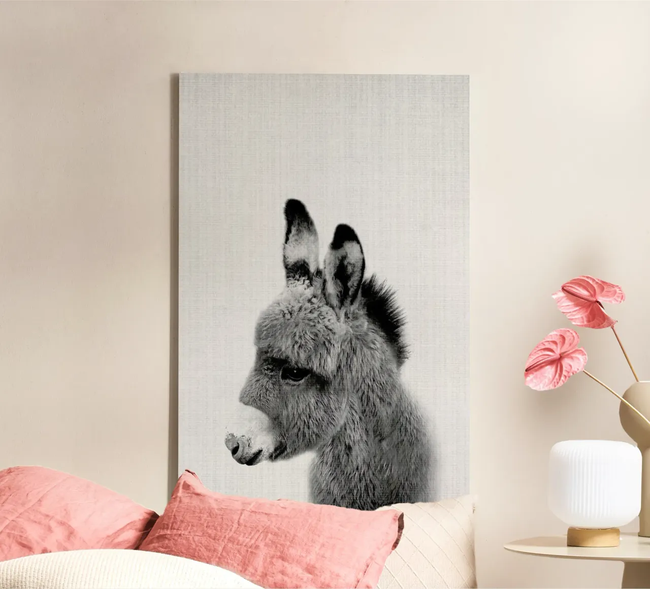 Print 64 Leinwand von Lila x Lola