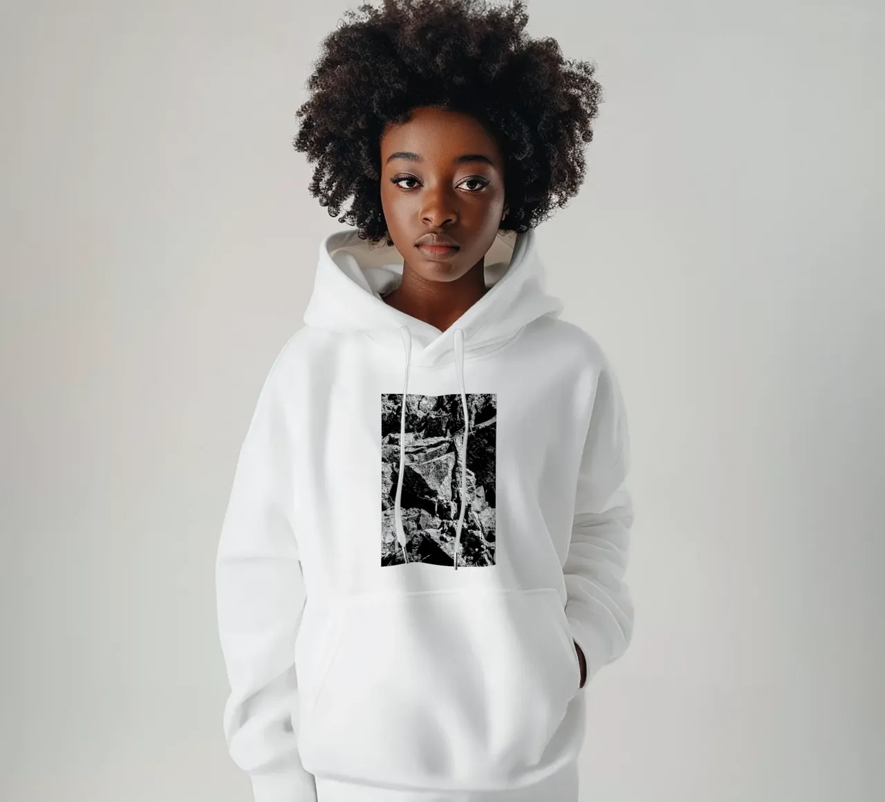 Rock Pattern 2 felpa con cappuccio da Chris Abatzis