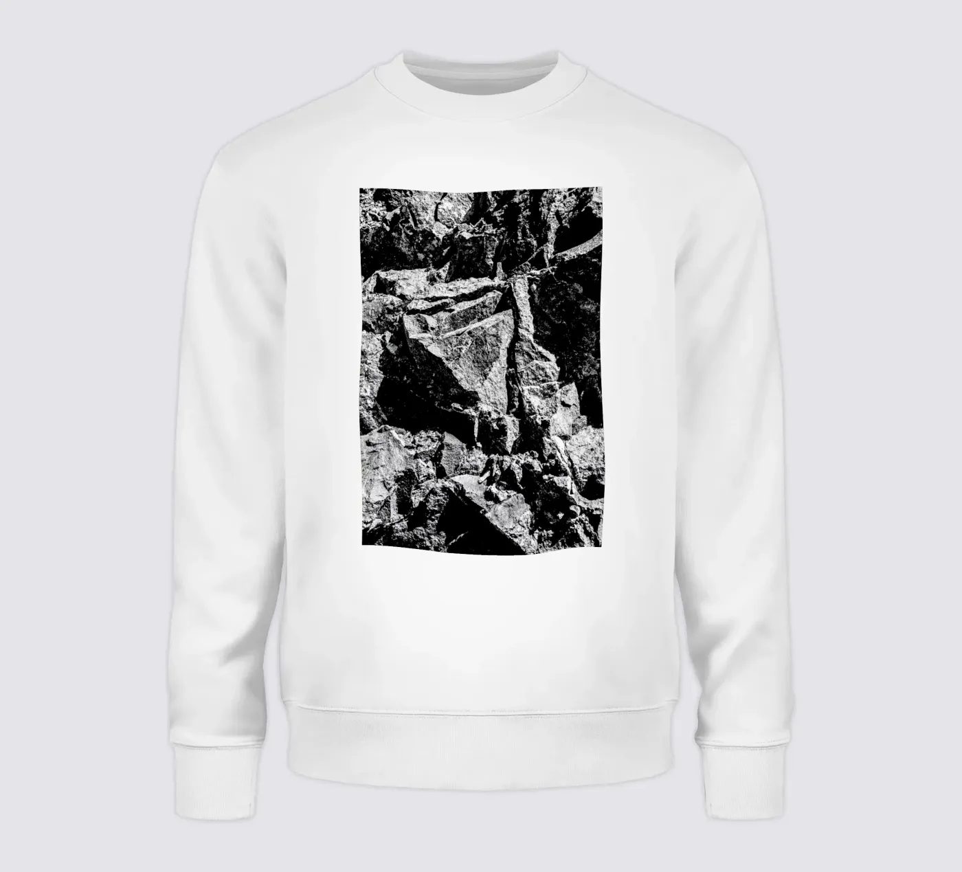 Rock Pattern 2 sweatshirt by Chris Abatzis