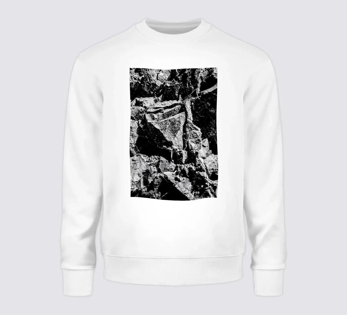 Rock Pattern 2 sweatshirt by Chris Abatzis