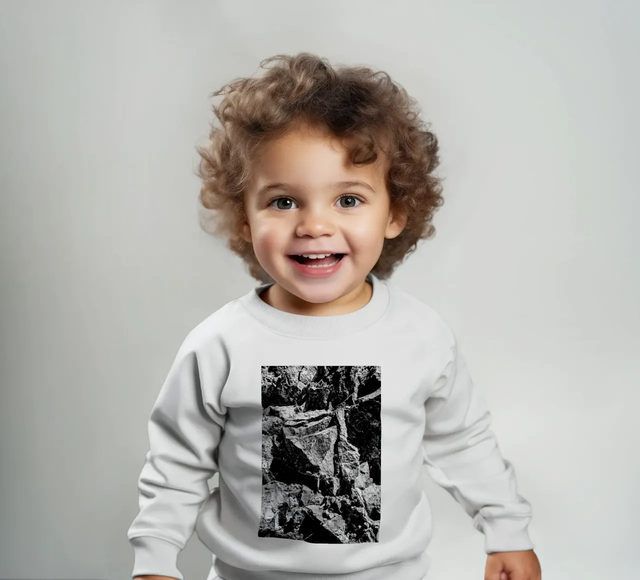 Rock Pattern 2 felpa neonato da Chris Abatzis