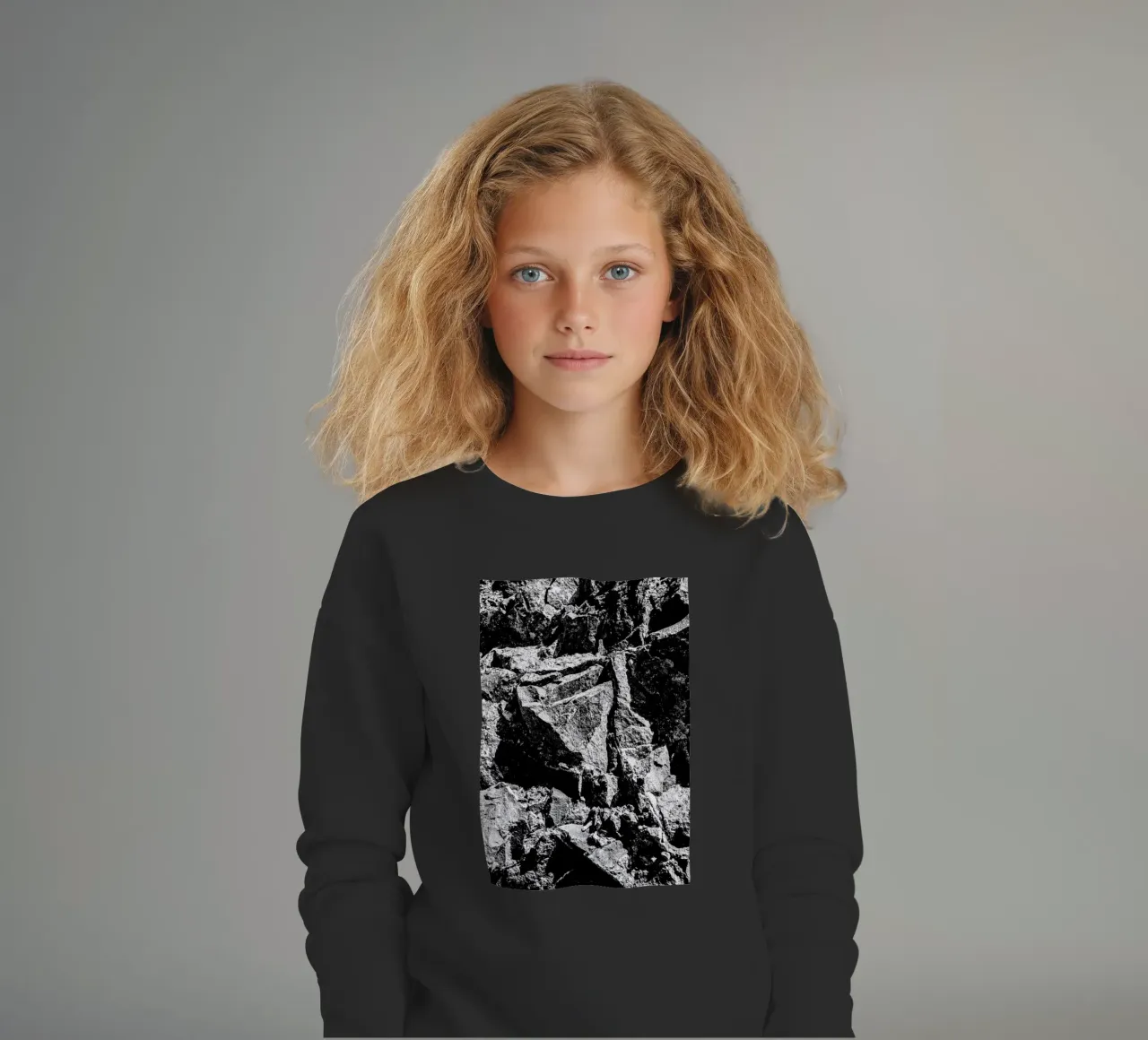 Rock Pattern 2 felpa bambino da Chris Abatzis