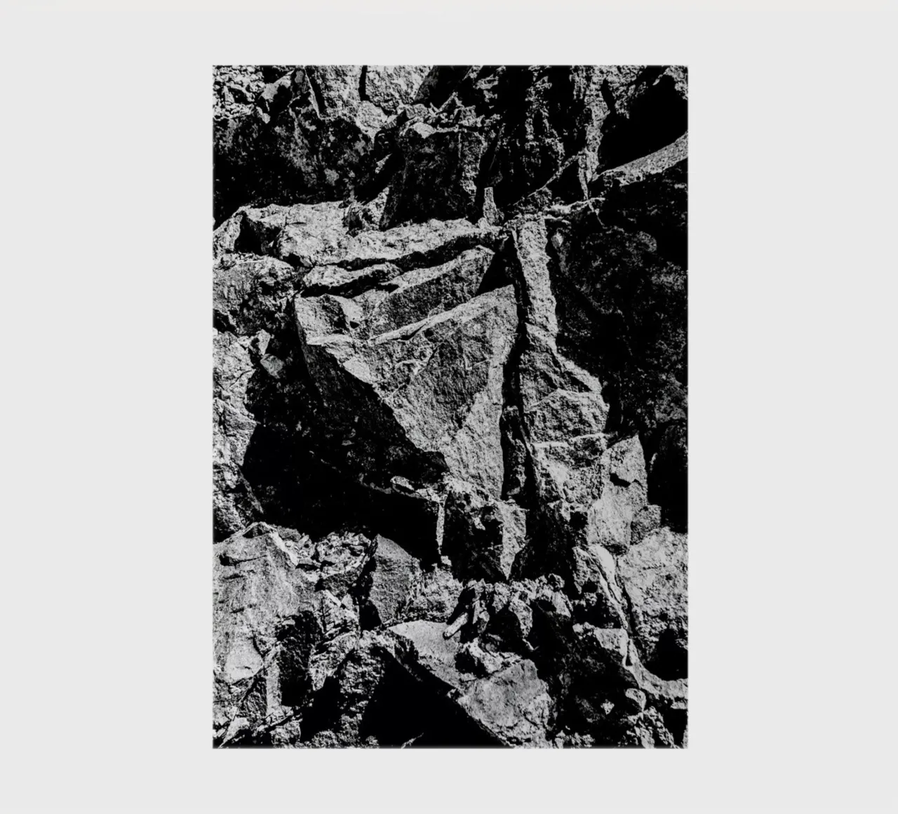 Rock Pattern 2 notebook by Chris Abatzis