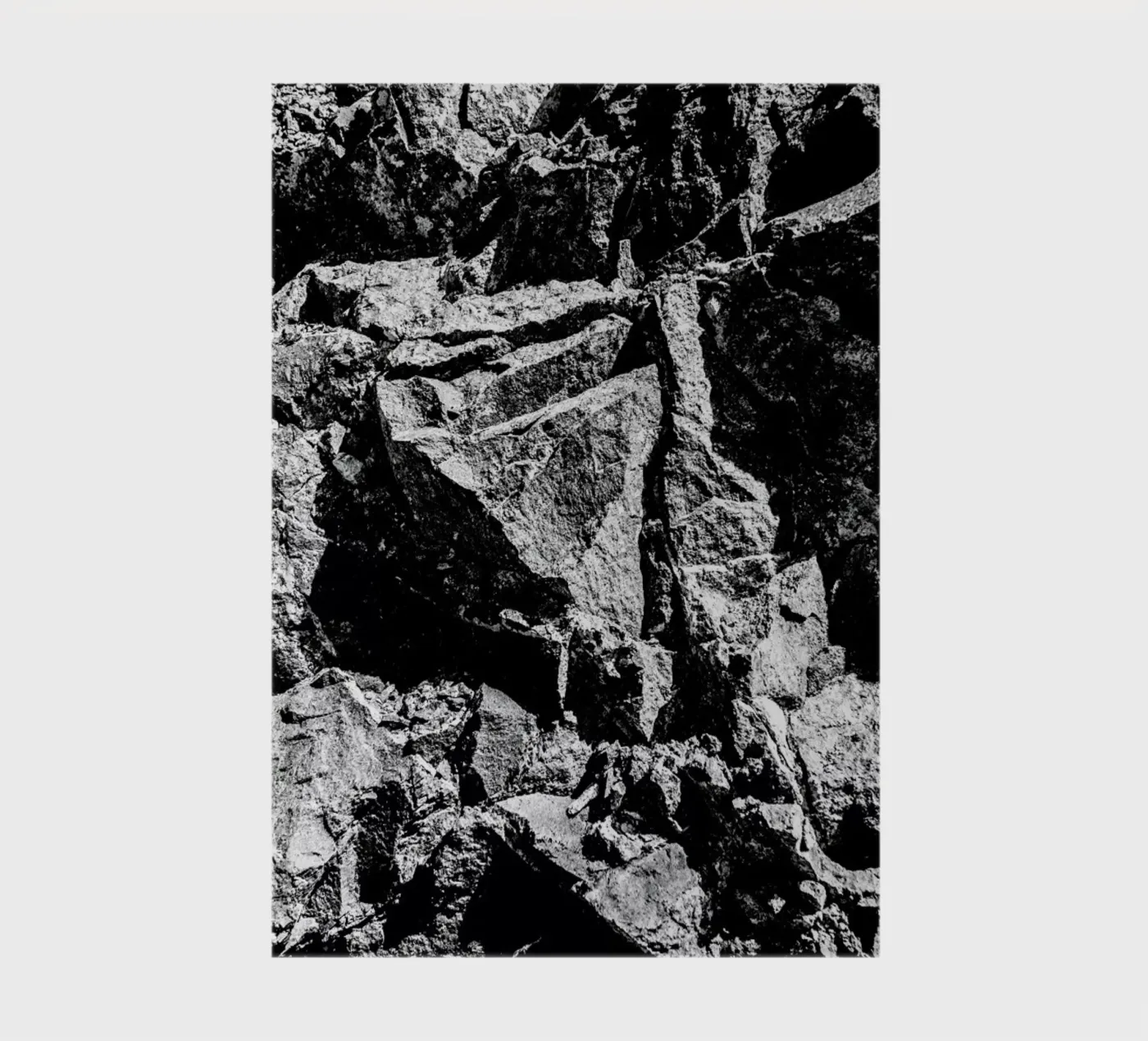 Rock Pattern 2 notebook by Chris Abatzis