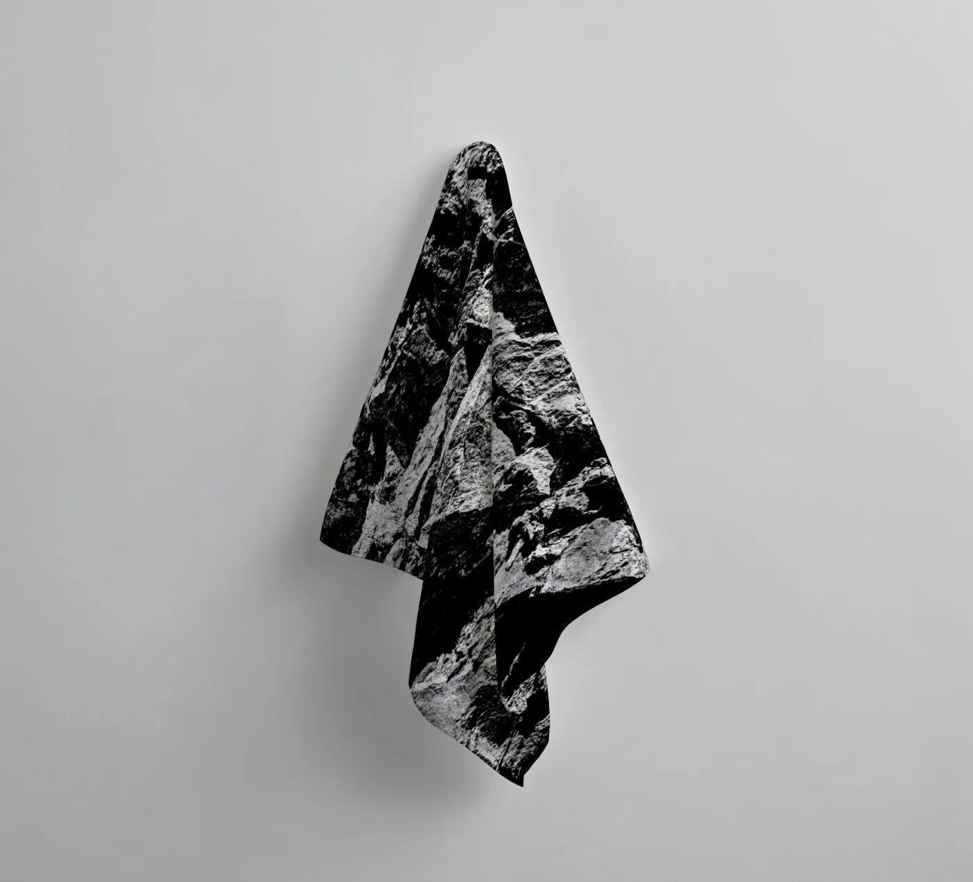 Rock Pattern 2 badhanddoek van Chris Abatzis