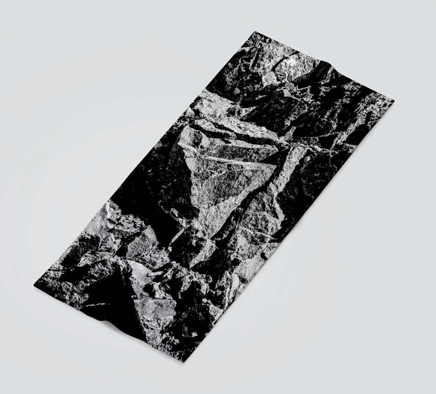 Rock Pattern 2 beach towel by Chris Abatzis