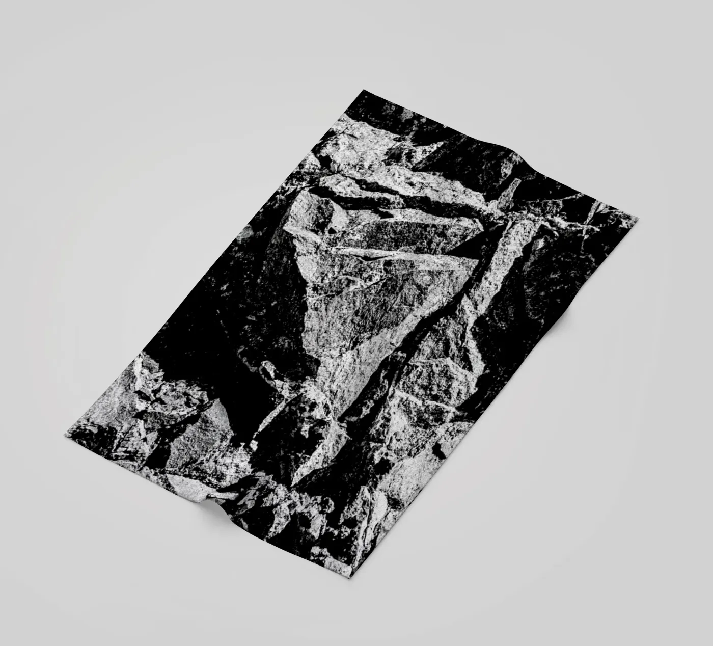 Rock Pattern 2 beach towel by Chris Abatzis