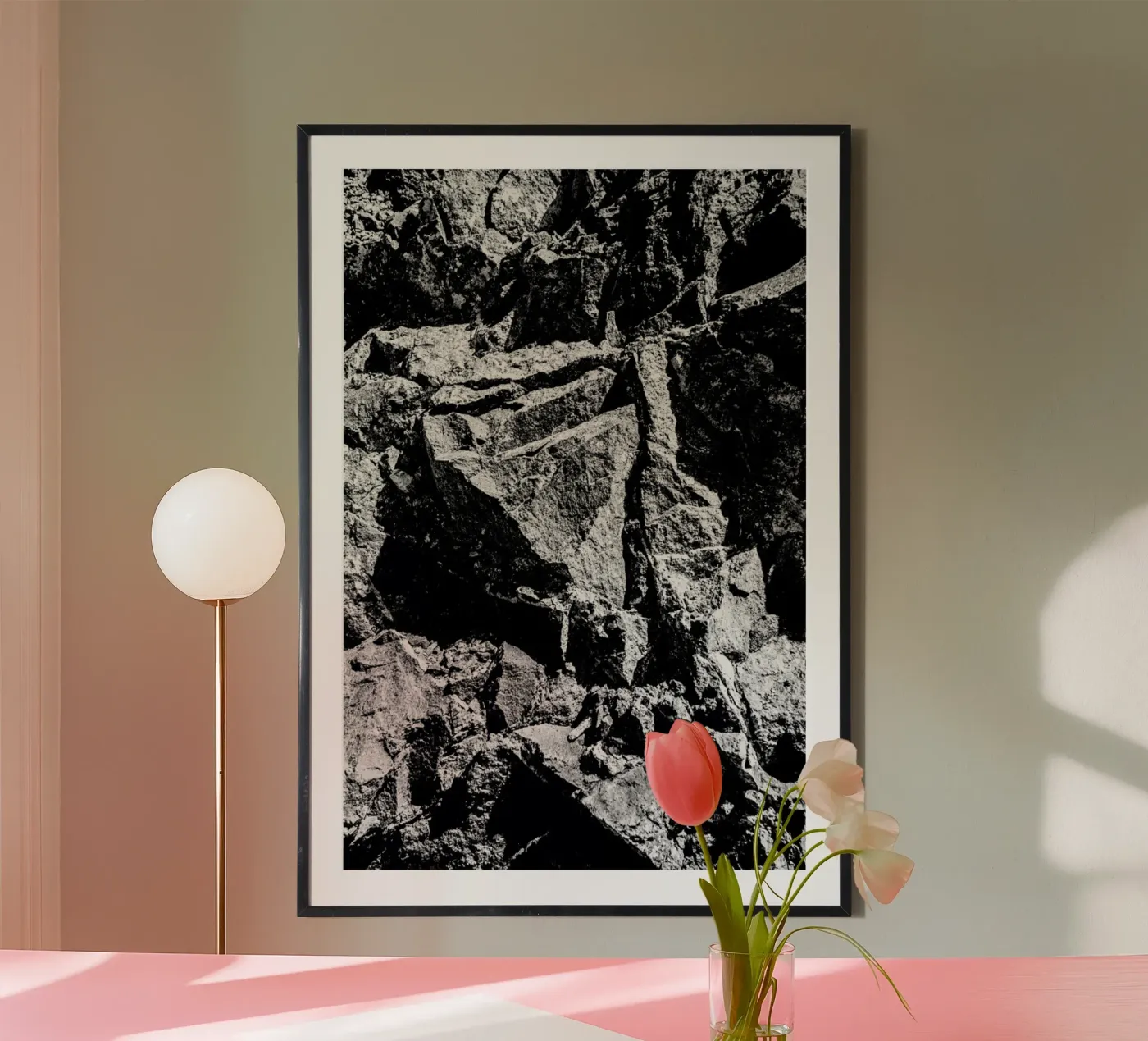 Rock Pattern 2 poster da Chris Abatzis