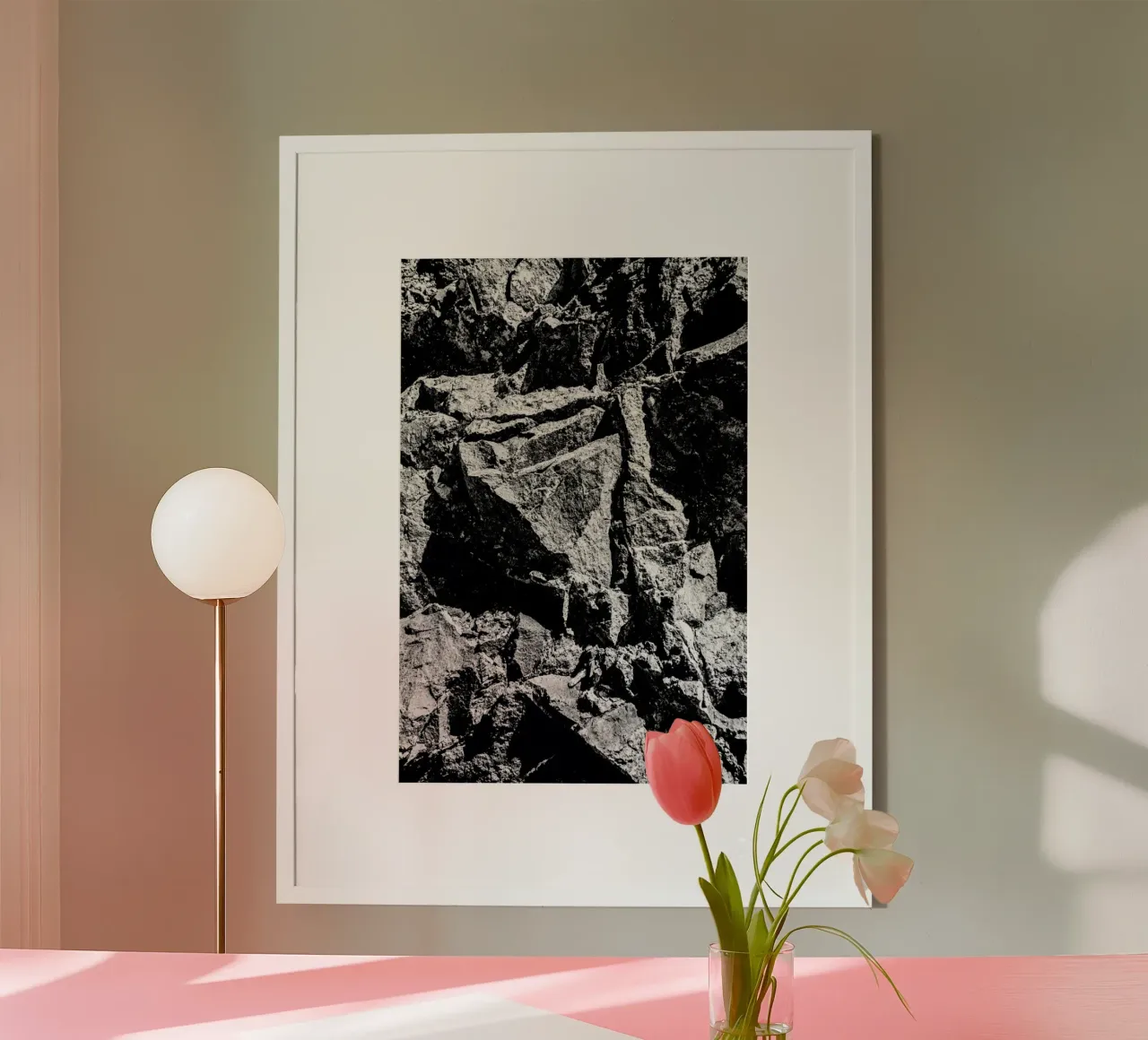 Rock Pattern 2 carta hahnemühle da Chris Abatzis