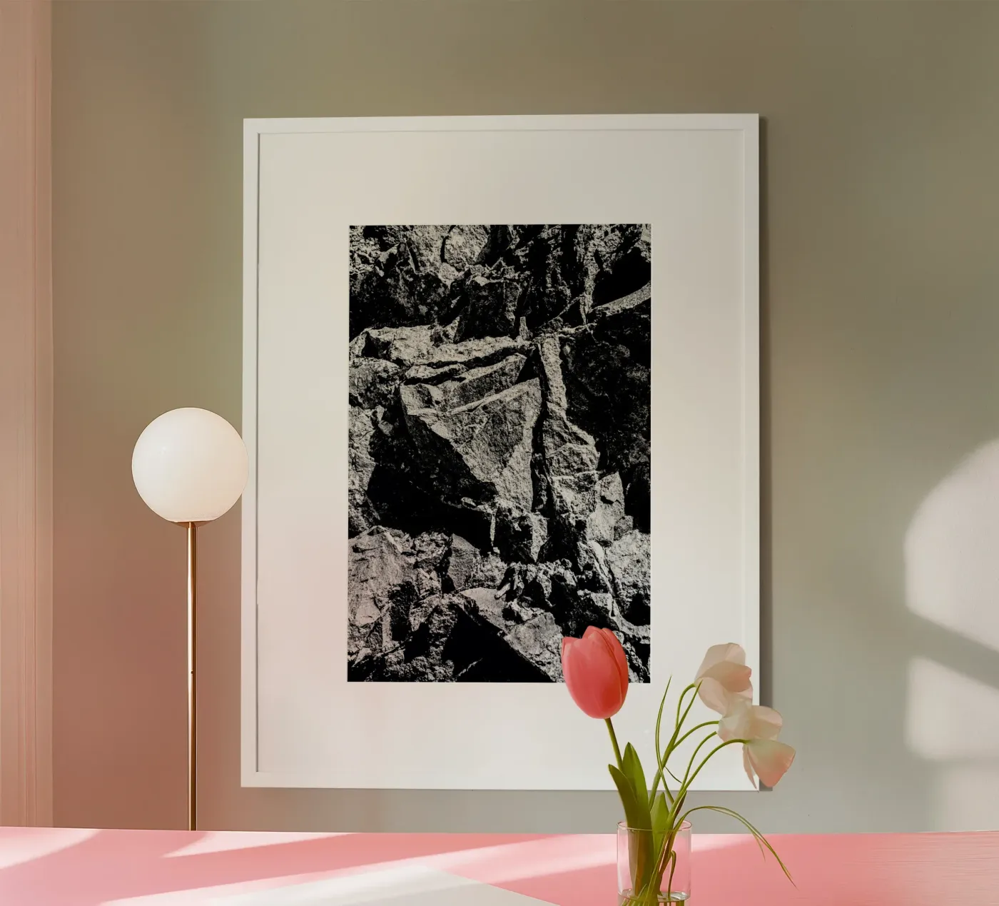 Rock Pattern 2 poster da Chris Abatzis