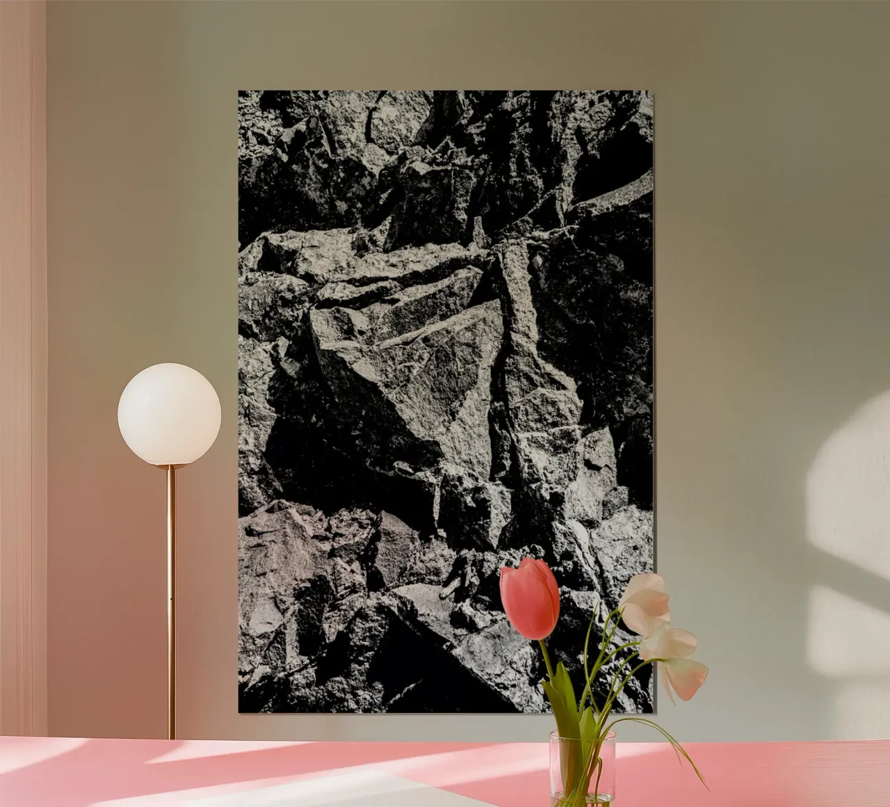 Rock Pattern 2 carta hahnemühle da Chris Abatzis