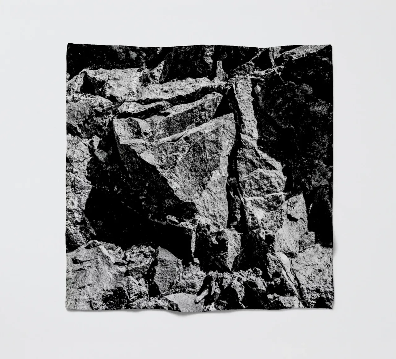 Rock Pattern 2 Fleecedecke von Chris Abatzis