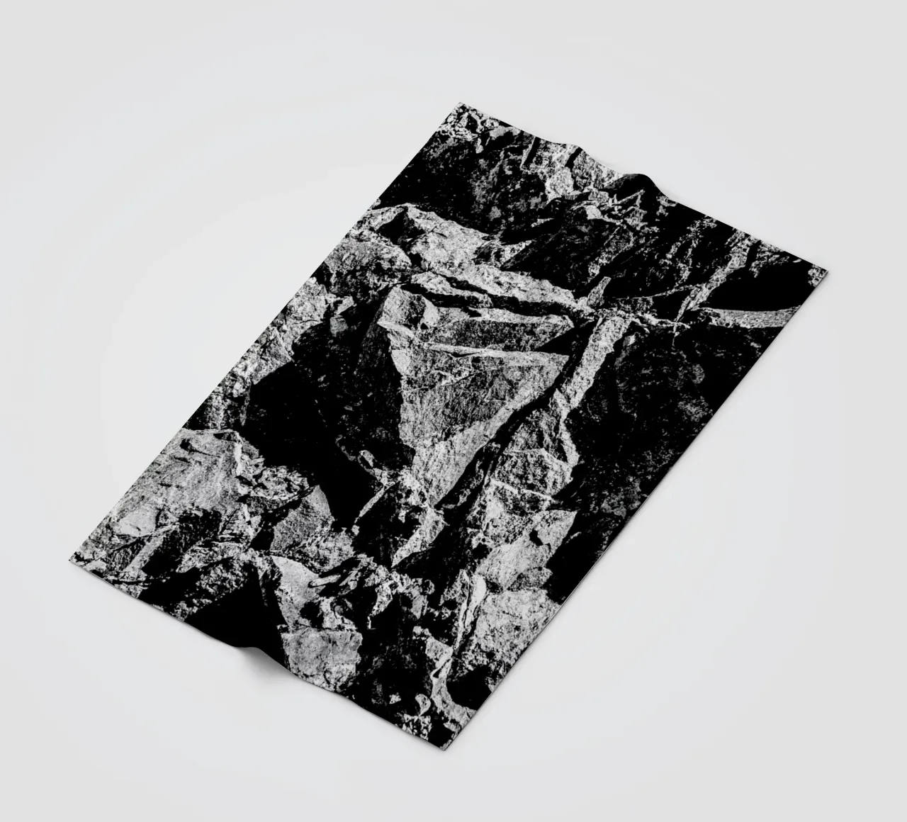 Rock Pattern 2 Fleecedecke von Chris Abatzis