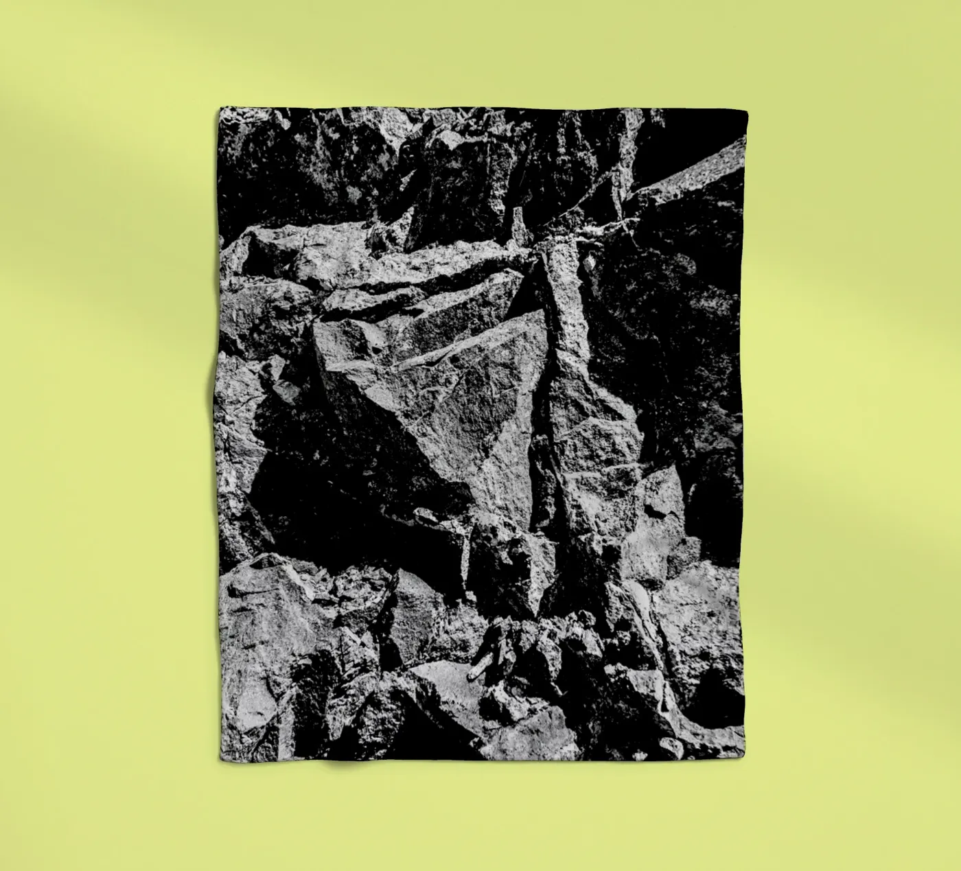 Rock Pattern 2 coperta in pile da Chris Abatzis