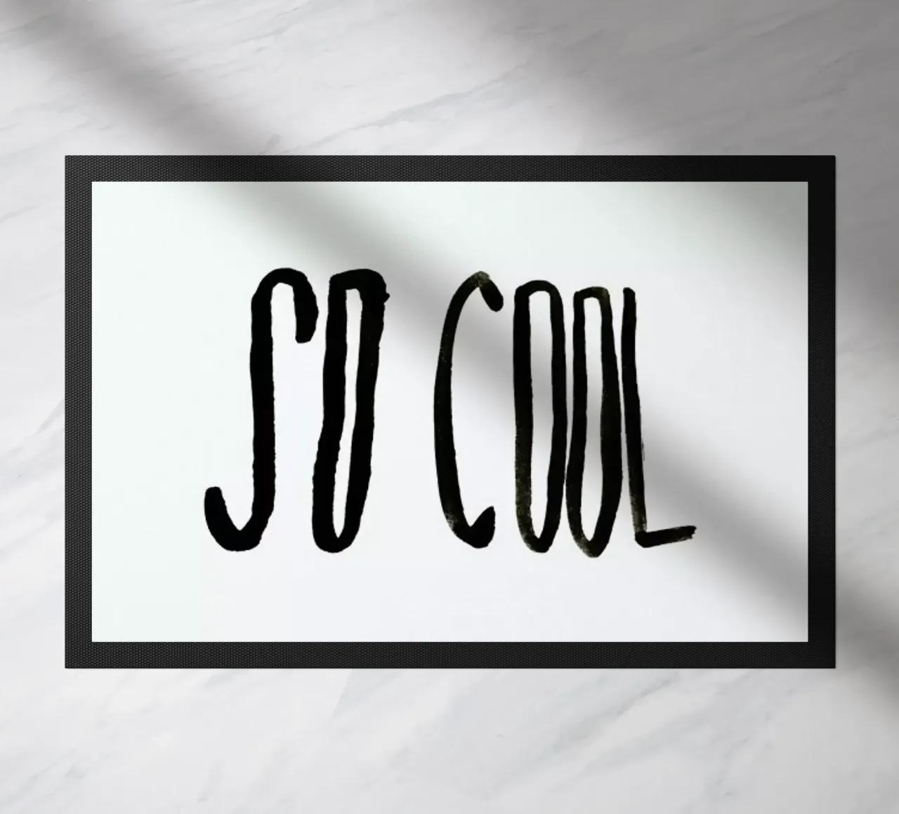 So Cool deurmat van Leah Flores