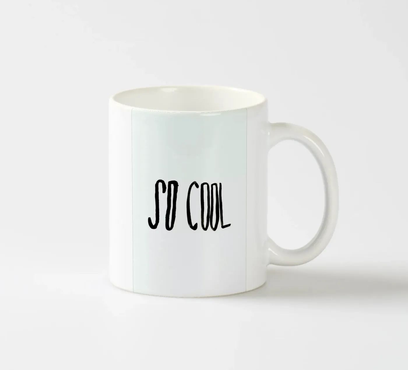 So Cool ceramic mug by Leah Flores