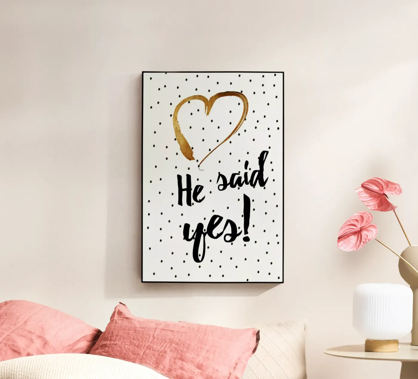 He Said Yes plexiglass da Froilein Juno