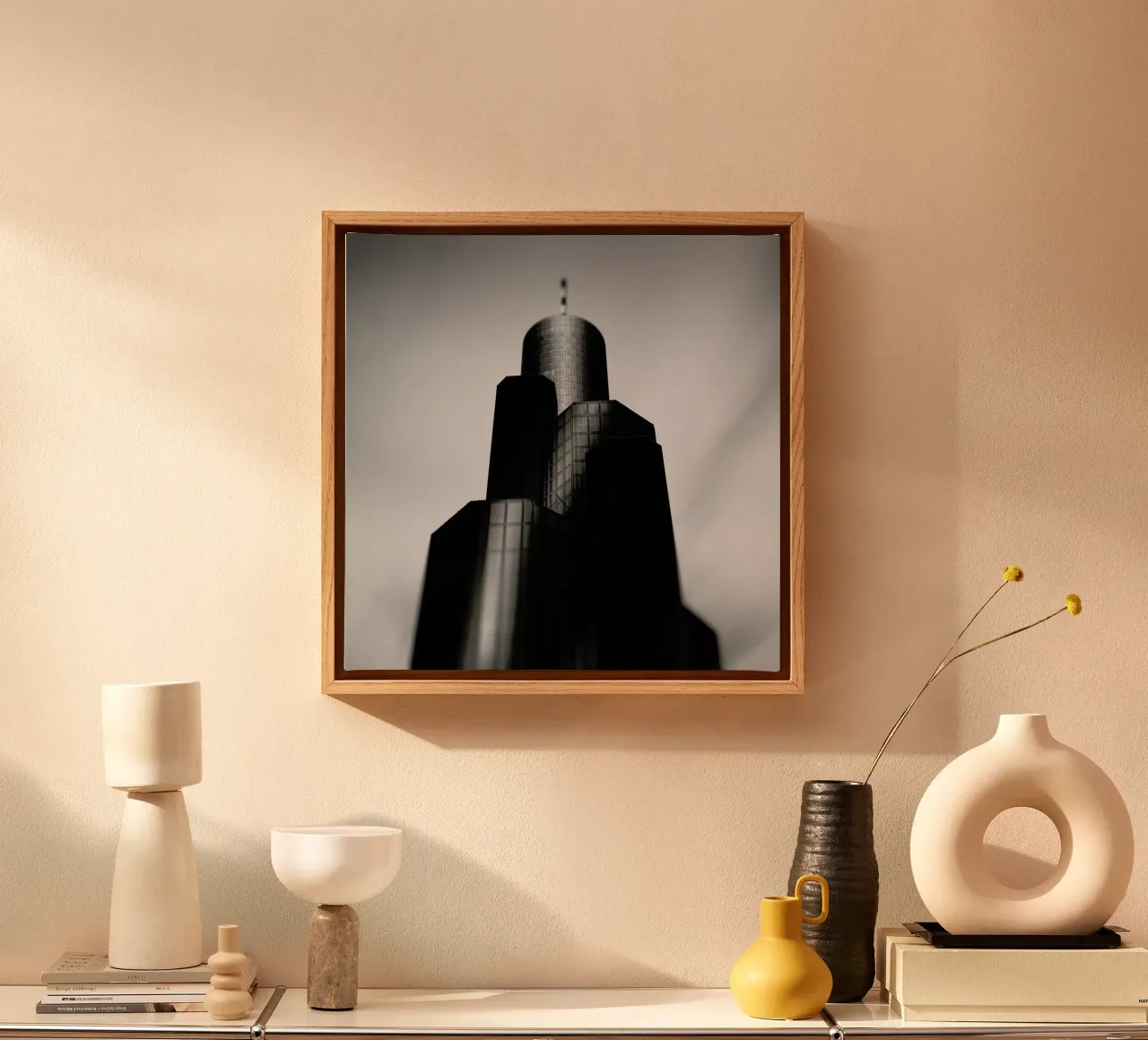 Morgul, Frankfurt am Main canvas with Floater frame by Håggard Photography | Ronny Behnert