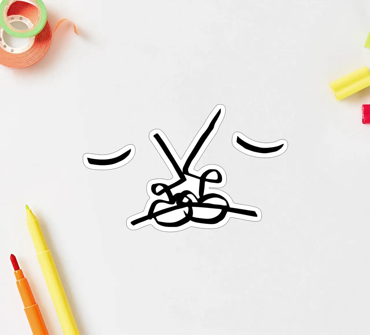 Two adesivo da Ninhol