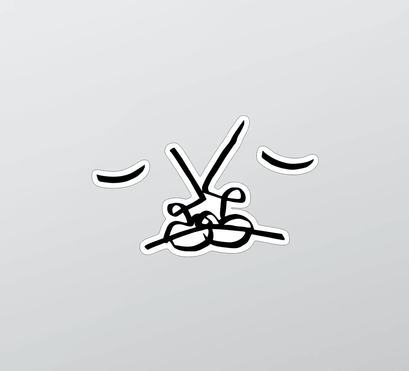 Two sticker by Ninhol