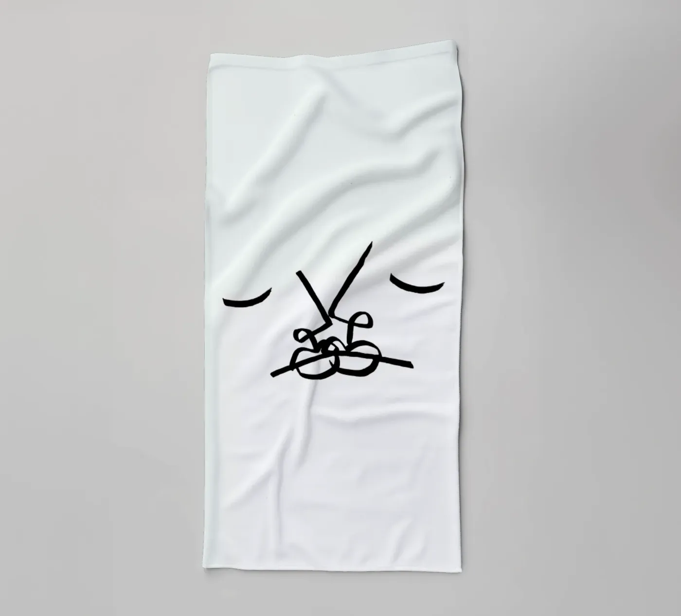 Two badhanddoek van Ninhol