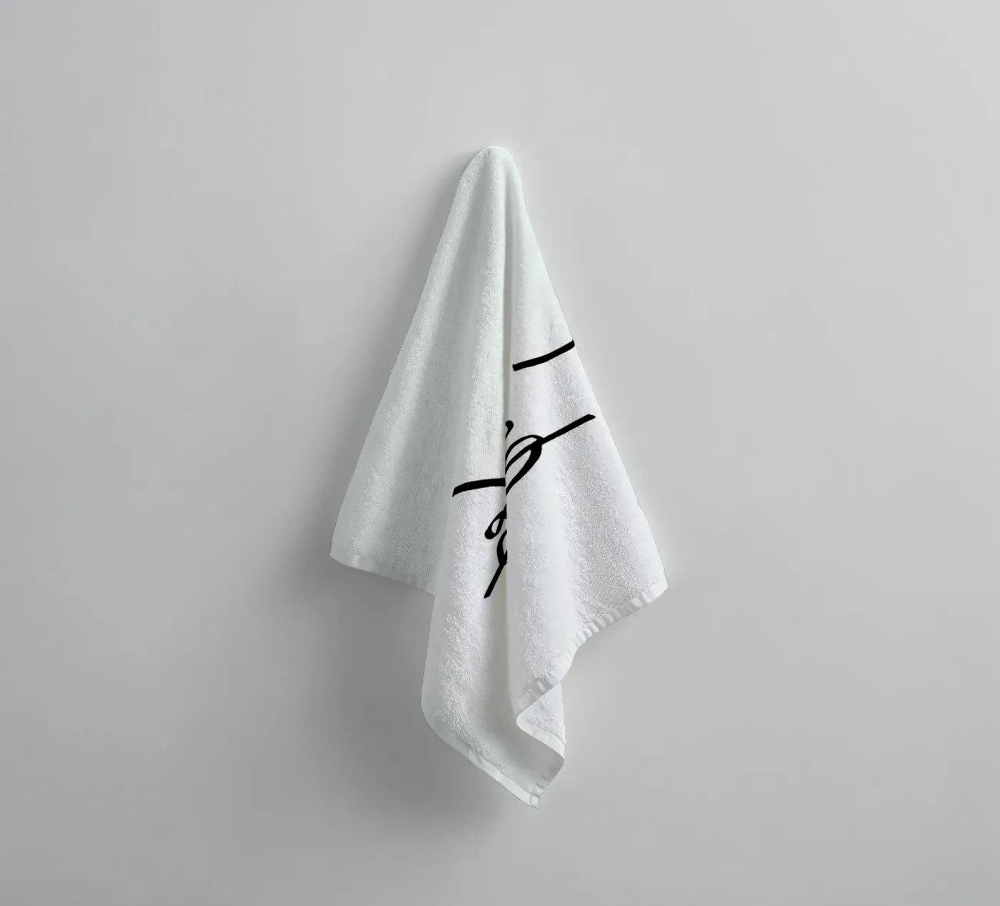Two badhanddoek van Ninhol
