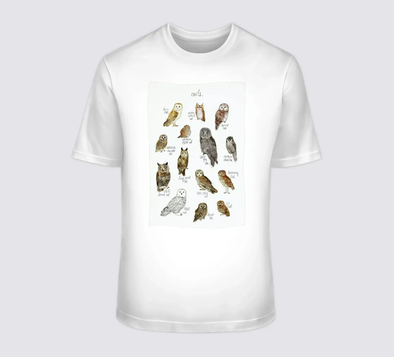 Owls t-shirt da Amy Hamilton
