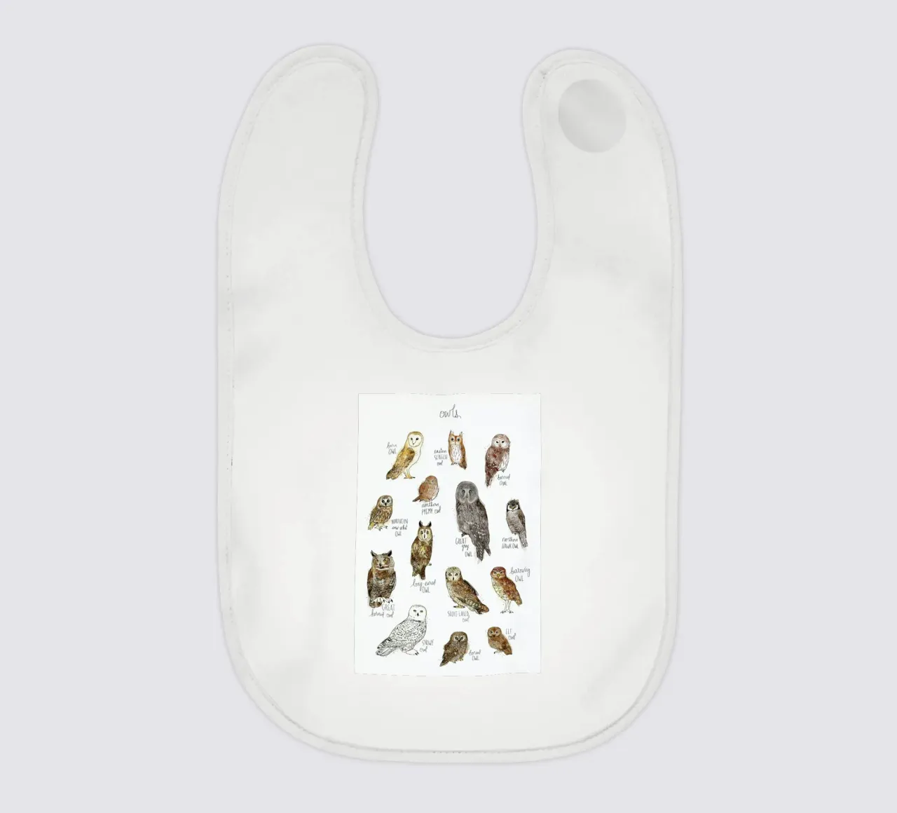 Owls bavaglino da Amy Hamilton