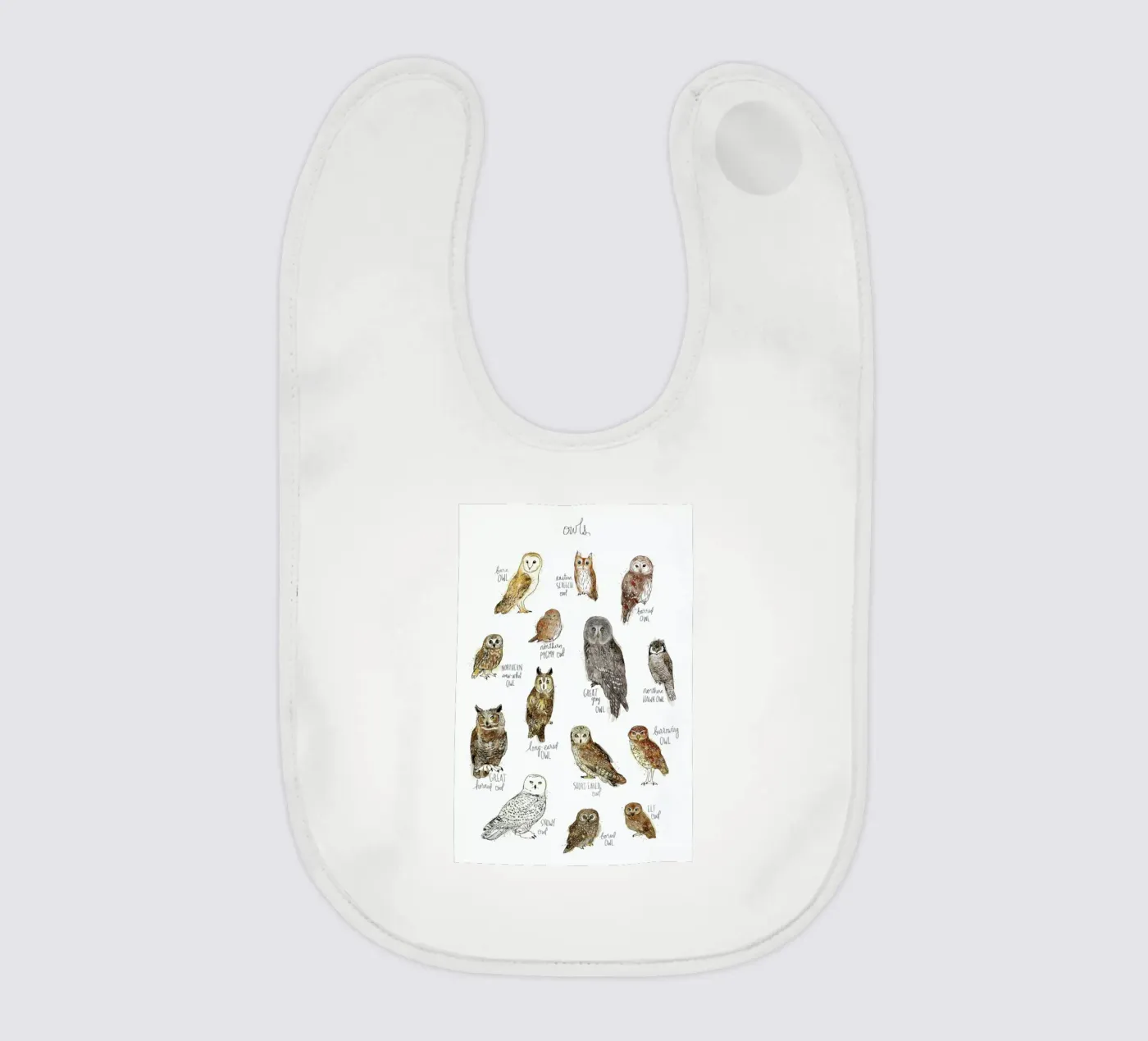 Owls bavaglino da Amy Hamilton