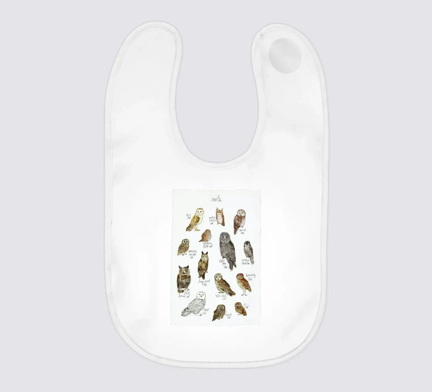 Owls bavaglino da Amy Hamilton