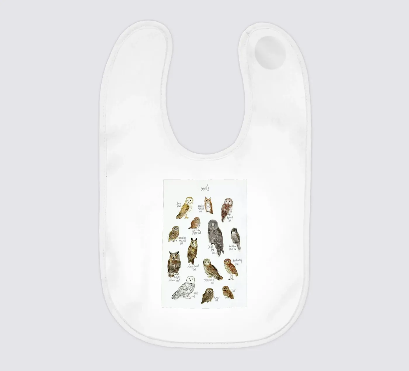 Owls bavaglino da Amy Hamilton