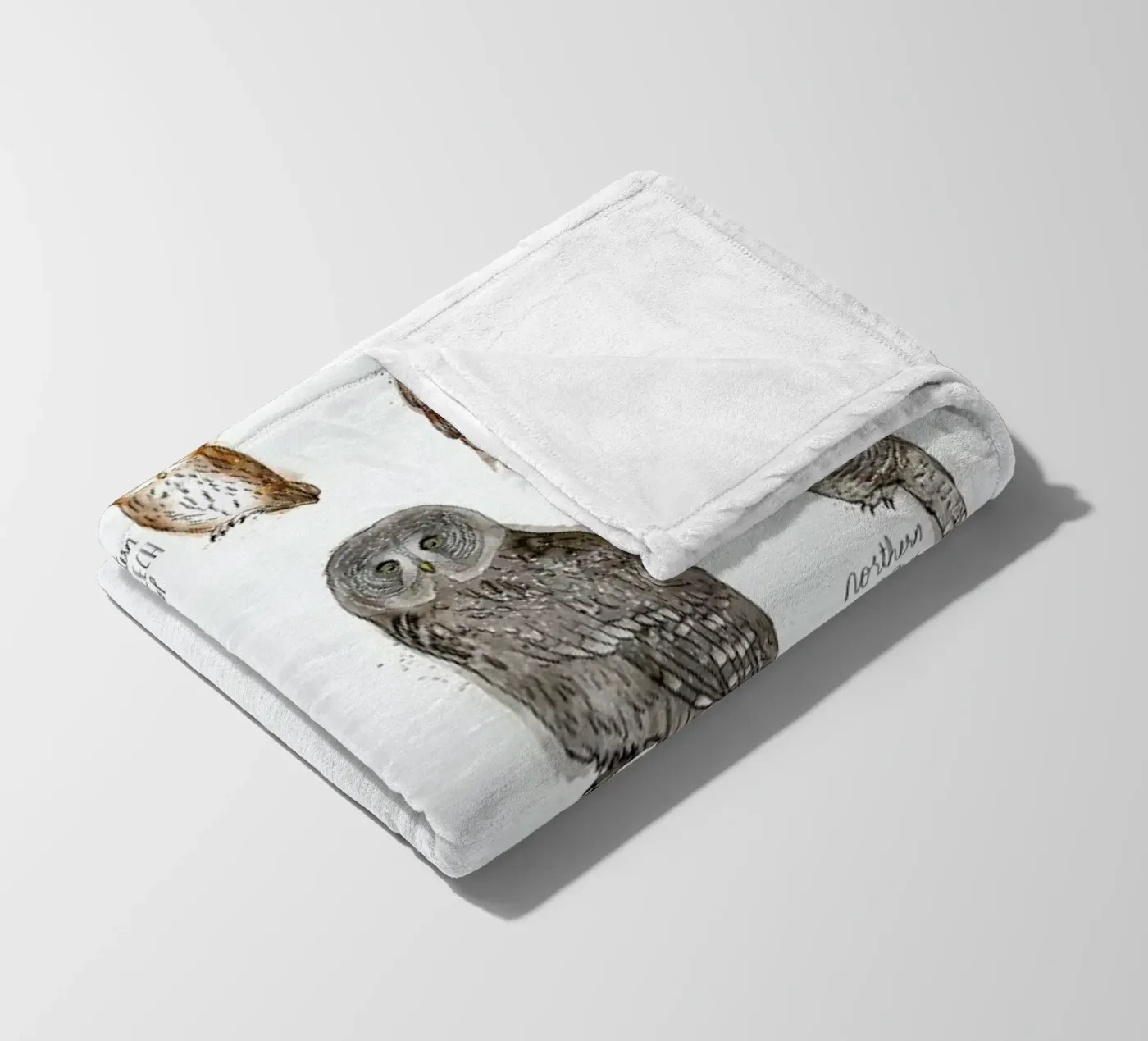 Owls Fleecedecke von Amy Hamilton
