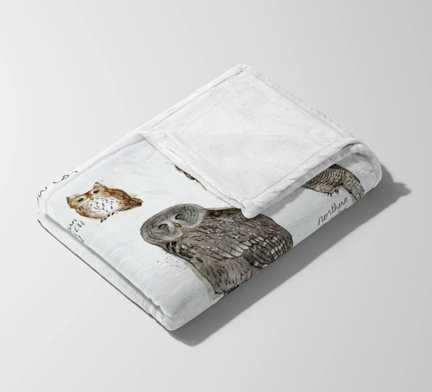 Owls Fleecedecke von Amy Hamilton