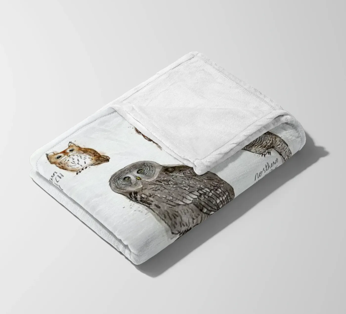 Owls Fleecedecke von Amy Hamilton