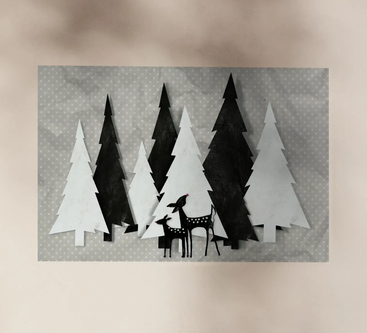 Deer and Forest pellicola backlit da Monika Strigel
